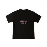 ベイビーエンジェルプリントワイド半袖Tシャツ / baby angel print wide short sleeve t-shirt (4534298443894)