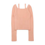 ふわふわバニーニット