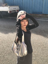 Nuer boat-neck T 