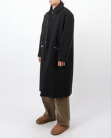 ウールセンスインナーフードコート/wool sense inner hood coat 2color