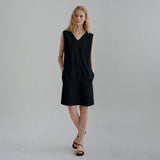 アンド Vネック ドレス / And v-neck dress