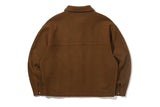 ダブルレイヤーウールジャケット/DOUBLE LAYER WOOL JACKET_BROWN