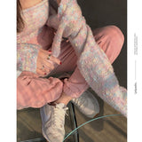 cotton candy cardigan set (6686089904246)