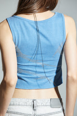 ボルトスリーブレストップ / VOLT SLEEVELESS TOP