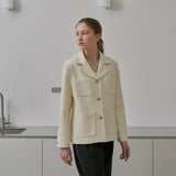 Belle tweed jacket (6683750563958)