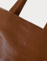 grand toast bag - camel brown