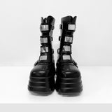 Buckle Platform Boots on Key