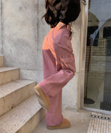 [BELLIDE MADE] Colorful Cotton Cargo Pants