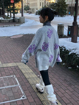 スノーブロッサムカーディガン