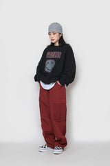 スマイルブラックニルバーナスウェットシャツ / Smile Black Nirvana Sweatshirt
