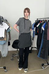COLORS SKIRT PANTS (BLACK)