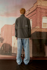 センスロゴウィンドブレーカー / 25P SENSE LOGO WIND BREAKER_CHARCOAL