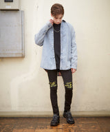 ドッキングデニムシャツ / DOCKING DENIM SH (4578044641398)