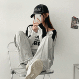 シンスステッチカラーカッティングラグランクロップド長袖Tシャツ