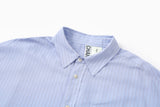 テンセルロングスリーブシャツ / BLUE TENCEL LONG-SLEEVE SHIRT