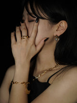 no.42リング / no.42 ring gold (#13 size)
