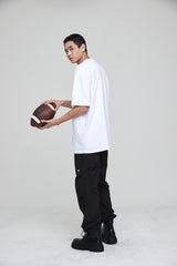 アスレチックオーバーサイズTシャツ /ATHLETIC OVERSIZED T-SHIRT WHITE