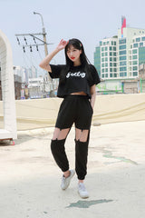 ジェリークロップ半袖Tシャツ / TOP(8137) Jelly Crop Short Sleeve Tee