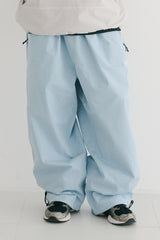 スーパーワイドパンツ / BSR2223FWPT008 LOGO COTTON SUPER WIDE PANTS SKY