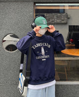 タビーキャットクラブスウェットシャツ / TABBY CAT CLUB SWEATSHIRT NAVY