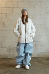 スーパーワイドパンツ / BSR2223FWPT008 LOGO COTTON SUPER WIDE PANTS SKY