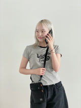 ビリーブスマイルクロップT