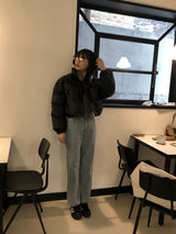 ミュートストレートデニム