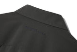 Big overfit Poly Shirts S37-2 Charcoal