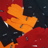Basic knitted gloves - Red (4622105378934)