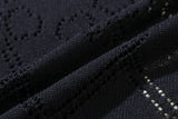 ウーマンパンチングカーディガン / WOMANS PUNCHING CARDIGAN_NAVY