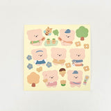Spring picnic sticker (1 set of 2 sheets) (6695850147958)
