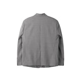 BASIC SINGLE JACKET (GREY)