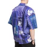バンダナ スプライス シャツ / BANDANA SPLICED SHIRT (4449178321014)