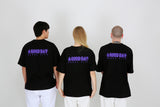SEOUL CITY TSHIRTS (BLACK/PURPLE LOGO) (6699084087414)