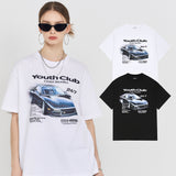 ユースクラブレイシングオーバーフィットTシャツ / Youthclub Racing Over fit T-shirt - 2 color