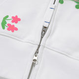 KIRSH X MISAKI KAWAI ARTWORK POINT HOODIE ZIP UP [WHITE]