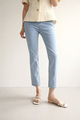 クーリングジーンズ / COOLING JEANS / SPAN SLIM STRAIGHT DENIM PANTS