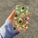アボカド スマホケース/Avocado (Galaxy) Jelly Case
