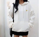 フラワー刺繡フーディー / Flower embroidered hood