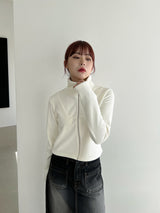 ナノレイジードベルベットジップアップ/Nano Raised Velvet Zip Up (3color)