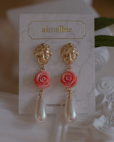 アフロディテシリーズ - ザ ローズガーデンピアス / Aphrodite Series - The Rose Garden Piercing (Pink ver.)