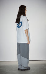 BLUR HEART T-SHIRTS_WHITE