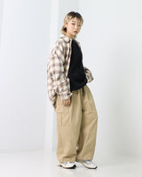 オーバーサイズレトロチェックシャツ / Overfit Retro Checked Shirt_2color