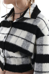 モヘアチェックシャツ/MOHAIR CHECK SHIRT