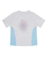 カラーブロックVネックTシャツ / COLOR BLOCK V-NECK T-SHIRT