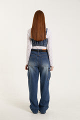 レースシースルーTシャツ/LACE SEE THROUGH T.SHIRT