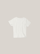 レタリングコットンシャツ [ WHITE ]