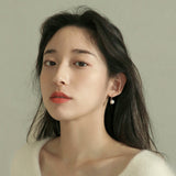 14K ゴールドフィルドホッククリームパールピアス/14K goldfilled hook cream pearl earring (8mm)