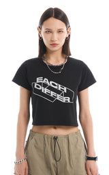 リフレクティブクロップTシャツ