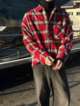 ASCLO School Warm Check Shirt (3color)